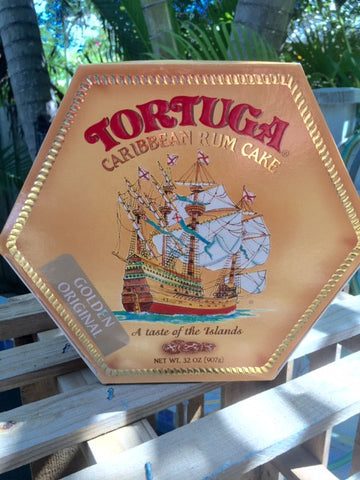Tortuga Golden Original Caribbean Rum Cake- 32 oz