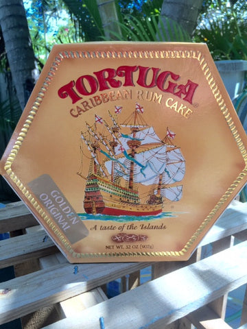 Tortuga GOLDEN ORIGINAL Caribbean Rum Cake- 32 oz