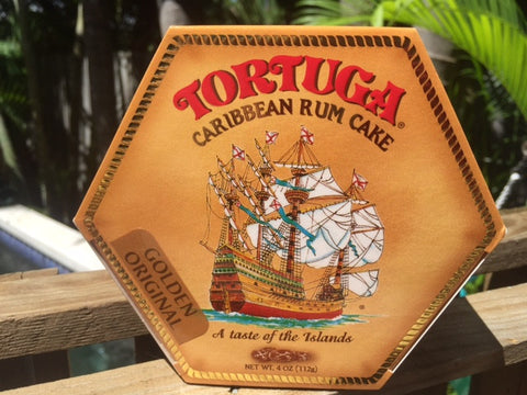 Tortuga Golden Original Caribbean Rum Cake 4oz